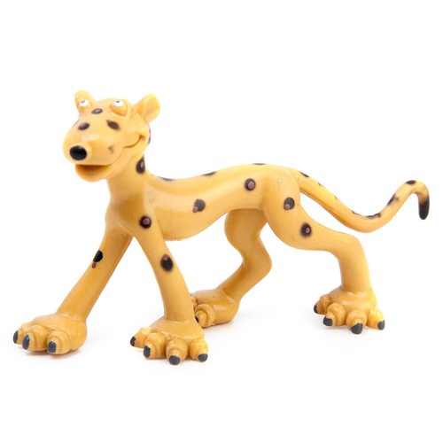 6 Plastic Zoo Figure Jungle Wild Animals Childrens Toys Party Bag Favour Set