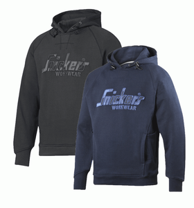 SNICKERS 2824 flexiwork lavoro Mimetico Felpa Con Cappuccio Felpa