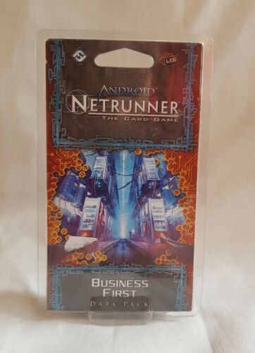 New and Sealed Business First Data Pack Expansion Android Netrunner