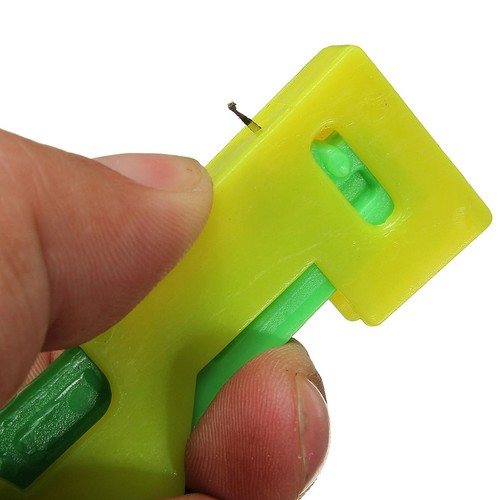 6x Elderly Use Automatic Easy Sewing Needle Device Threader Thread Guide Tool-#