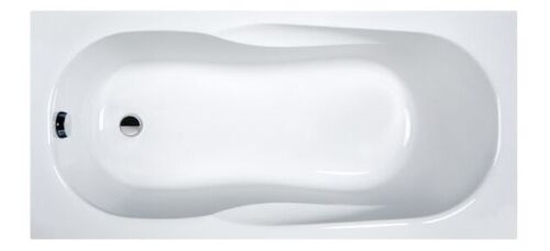 Badewanne Wanne Rechteck Acryl 170 x 70 cm Füße Ablauf Silikon AS 