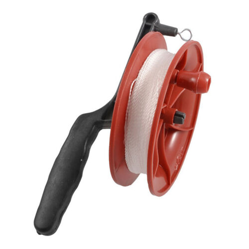 Details about  / New Fire Wheel Kite Winder Tool Reel Handle with 100M Twisted String Line