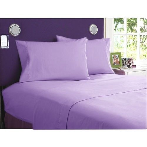 1000 Thread Count Egyptian Cotton Best Bedding Items UK Double & Solid Color 