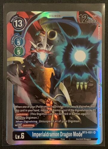 Imperialdramon Dragon ModeBT3-031 SRSpecial Booster VER.1.5Digimon TCG 