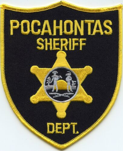 POCAHONTAS COUNTY WEST VIRGINIA WV SHERIFF POLICE PATCH