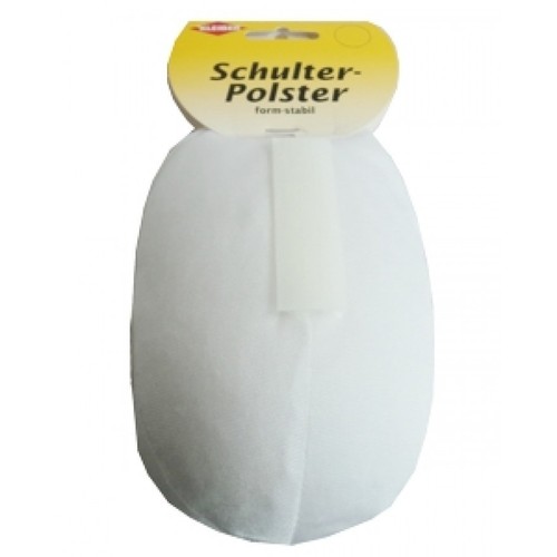 Kleiber Schulterpolster mit Klett Raglan 13x11x2,5 cm weiß KL83586