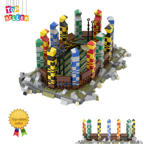 MOC-25430 Quiditch Pitch Bausteine Spielzeug für Harry Potter Hogwarts Castle