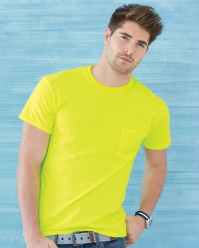 15 Blank Gildan Ultra Cotton T-Shirt with Pocket Bulk Lot ok to mix S-XL /&Colors