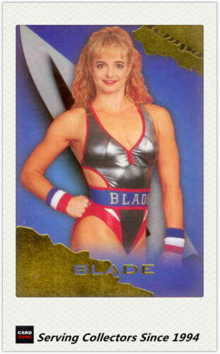 Tempo Australia The Gladiators Trading Cards Back Ground Subset B12 Blade