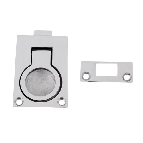 Boat Slam Latch//Door Hatch Cabinet Lift //Pull Ring Marine Stainless Steel