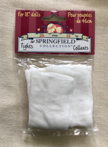 New Springfield Brown High Top Shoes White Tights For 18/" Doll Choose