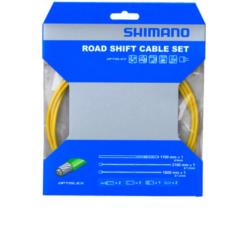 cableset Shift Cable Set Shimano Road optislick Boutons Zugset