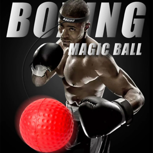 BOXING REFLEX SPEED PUNCH BALL MMA SANDA MUAY THAI FITNESS EXERCISE TRAINING GYM