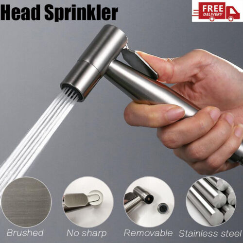 Stainless Steel Toilet Bidet Spray Handheld Shattaf Bathroom Sprayer Shower Head 
