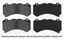 2013 Chevy Camaro V8 Max Performance Ceramic Brake Pads F