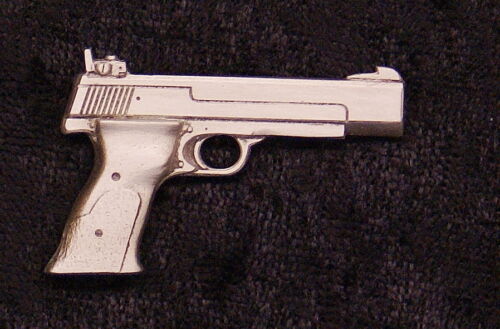 Empire Pewter .22 Caliber Target  Pistol Pewter Gun Pin 