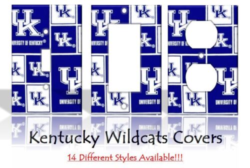 Kentucky Wildcats #2 Light Switch Covers Football NCAA Home Decor Outlet 