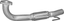 Rohr Auspuffanlage J66 Auspuff SAAB 9-3 II 1.8 2.0 /& 1.8 2.0 BioPower