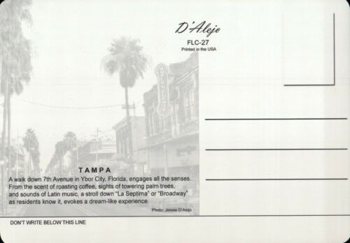 Details about  / Ybor City Florida Stores etc 7th Avenue La Septima Latin Music 5 x 7 Postcard