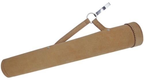 HIP  ARROW QUIVER ARCHERY PRODUCTS AQ NEW TRADITIONAL SUEDE TANNED SIDE 113 .