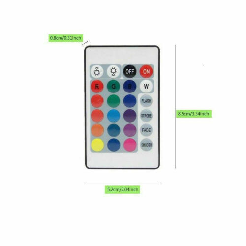 4Pin //5Pin 3//24//40//44 Key Mini IR Receiver Remote Controller for RGB LED Strip