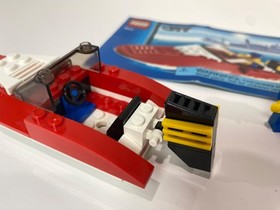 Lego City Set 4641 Speed Boat 100% Complete