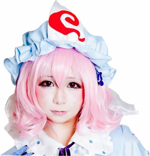 Ecst Cosplay Wig for Touhou Project Saigyouji Yuyuko