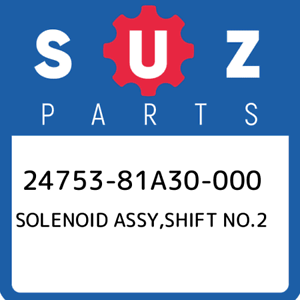 24753-81A30-000 Suzuki Solenoid assy,shift no.2 2475381A30000 New Genuine OEM P 