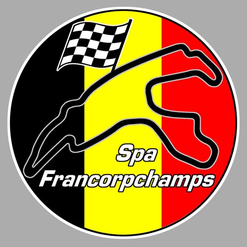 Sticker Circuit SPA-FRANCORPCHAMPS