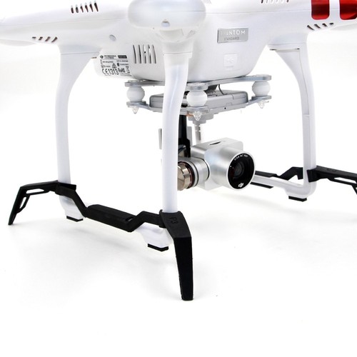1 Pair Telesin Landing Gear Lengthened Heightened Landing Skid For DJI Phantom3