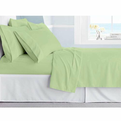 100% Cotton Bed Sheet Set 650 Tc Queen King All Size Extra Drop 14"-16" 
