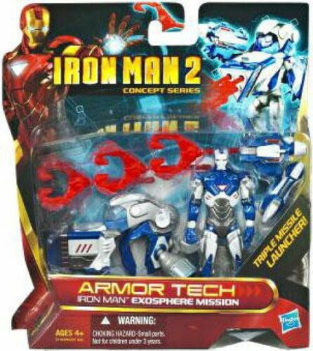 Iron man 2 concept series Armor tech Iron Man exosphère Mission Action Figure