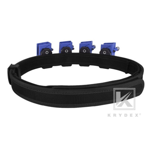 KRYDEX IPSC USPSA 1.5 in Competition Belt Tactical High Speed Shooting Belt Blue 
