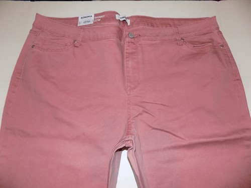 NWT ROSE SONOMA SUPERSOFT STRETCH SKINNY JEANS PLUS SIZE 24W