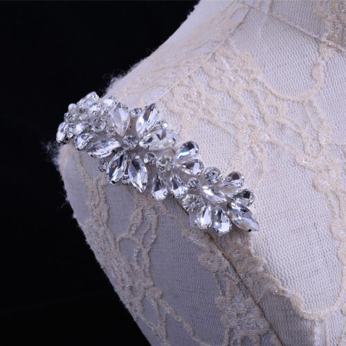 Rhinestone Wedding Craft Crystal Costume Bling Evening Dancing Dress Applique 