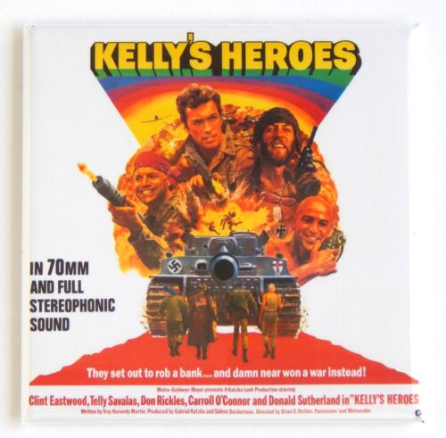 Kelly/'s Heroes FRIDGE MAGNET movie poster /"style S/"