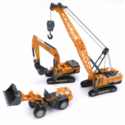 Toy Model Crane Excavator Engineering Alloy Classic VehiclesB oo Forklift 