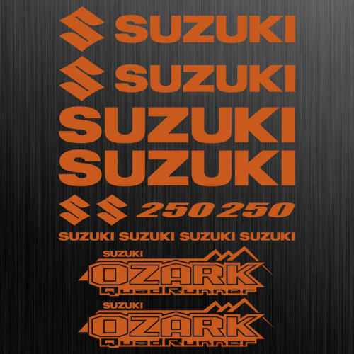 Für SUZUKI OZARK 250 aufkleber sticker quad ATV 14 Stücke Pieces 