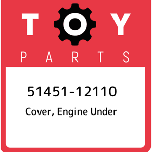 New Genuine OEM Part 51451-12110 Toyota Cover engine under 5145112110 