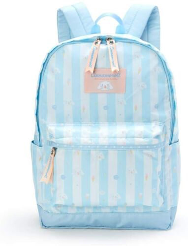 Sanrio Cinnamoroll Backpack stripe Polyester Cute Blue from Japan Brand New 