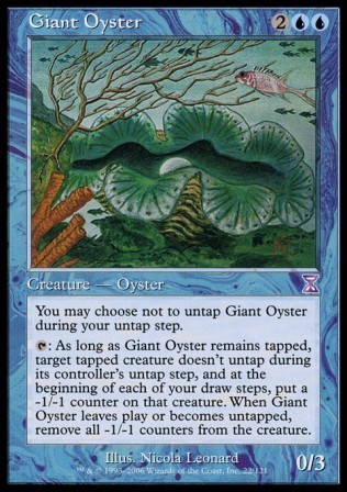 Time Spiral Timeshifted *FOIL NM* MTG 1x GIANT OYSTER