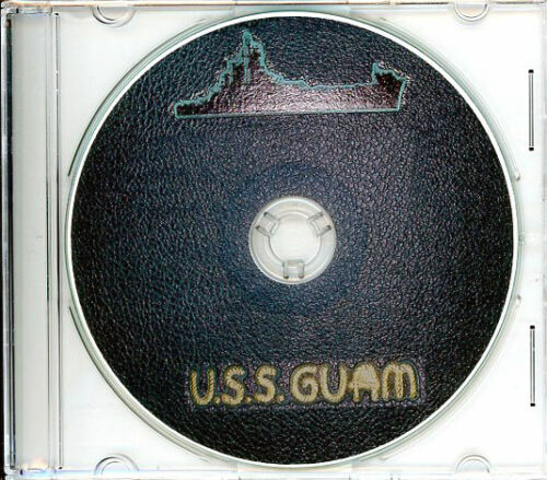 USS Guam CB 2 CRUISE BOOK  WWII on CD  RARE Navy USN 