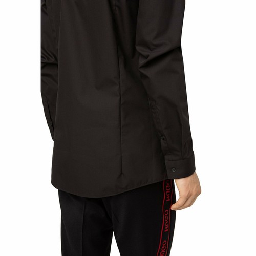 Hugo Boss Etran Black Extra Slim Fit Shirt Long Sleeve 50415306