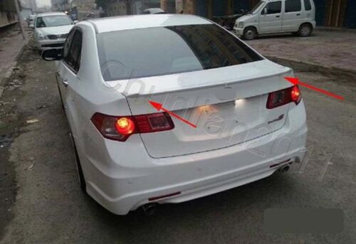 ACCORD EURO 1PCS Factory Style Spoiler Wing ABS for 09-14 ACURA TSX CU1 CU2 