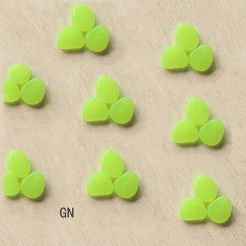 100Pcs//Lot Glow in The Dark Pebbles Luminous Stones Home Fish Tank Decoration US