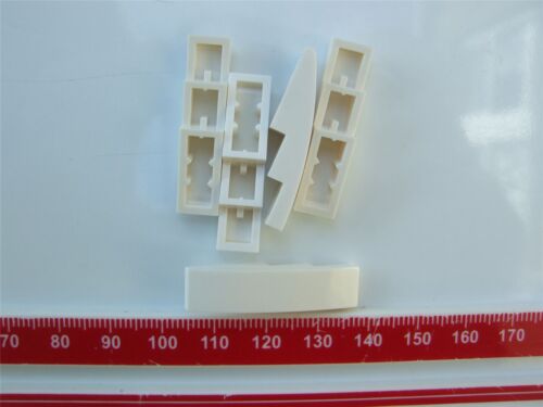 5 X Lego ladrillo blanco con arco 1x4-6045936 partes y piezas de