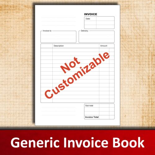 A5 Carbonless Duplicate Books A3 Delivery Receipt Invoice A4