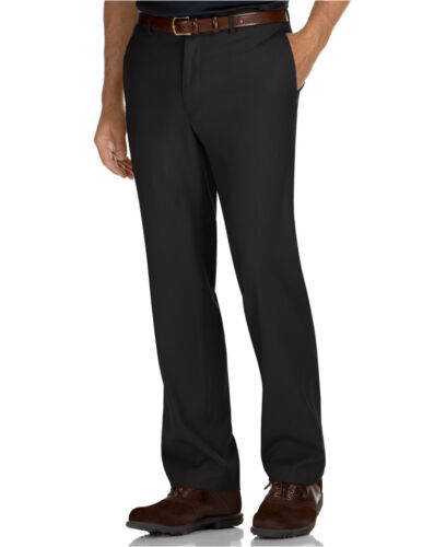 New Mens Perry Ellis Travel Luxe Modern-Fit Flat Front Bengaline Dress Pants $85