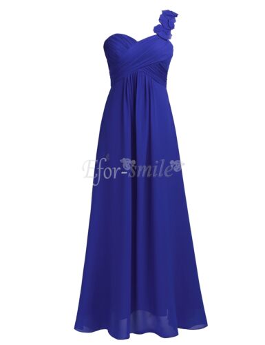 Long Chiffon Lace Evening Formal Party Ball Gown Prom Women’s Bridesmaid Dress 