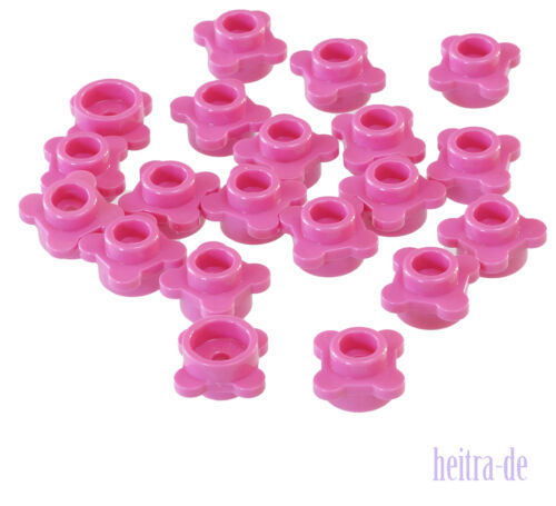 //33291 article neuf LEGO dark pink 20 x Fleur//Feuille//Fleur 1x1 rose foncé